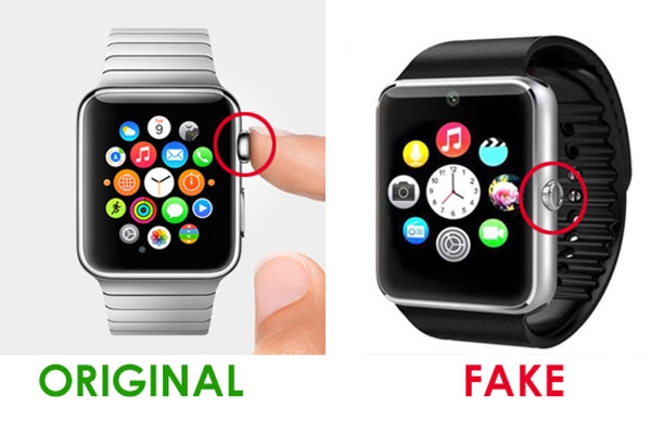 تفاوت ساعت هوشمند اپل اصل از طرح اپل