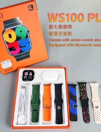 ساعت هوشمند مدل ws100 plus
