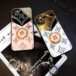 قاب موبایل آیفون لویی ویتون آینه و نگین حلقه