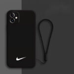 قاب موبایل نایک لوگو سیلیکونی+بند کوتاه سیلیکونی ست رایگان - تصویر 4