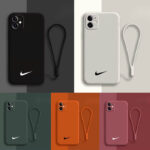 قاب موبایل نایک لوگو سیلیکونی+بند کوتاه سیلیکونی ست رایگان - تصویر 6