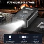 جامپ استارتر خودرو و پمپ باد و پاوربانک مدل GL965A