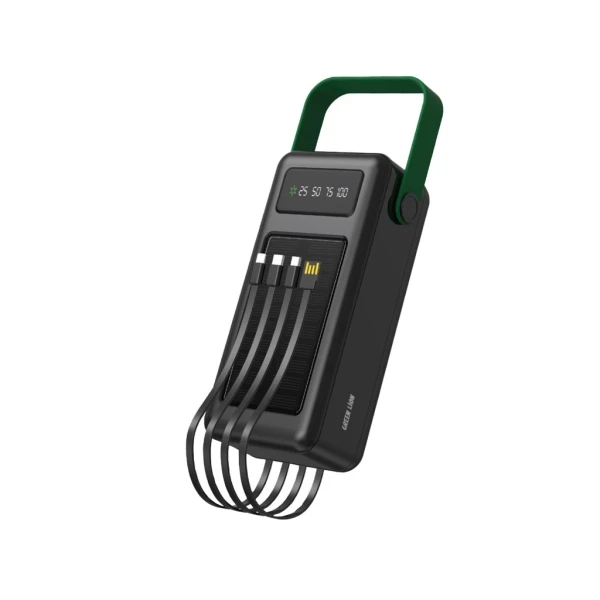 پاوربانک 50000 میلی‌آمپر سولار گرین لاین مدل Solar Max