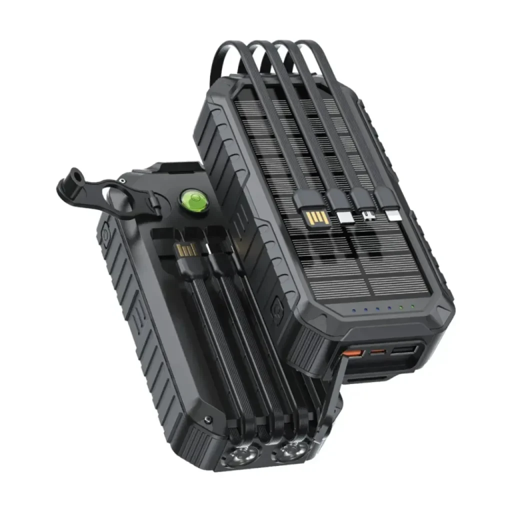 پاوربانک خورشیدی گرین لاین مدل Solar Mate ظرفیت 20000 میلی‌آمپر ساعت