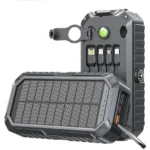 پاوربانک خورشیدی گرین لاین مدل Solar Mate ظرفیت 20000 میلی‌آمپر ساعت