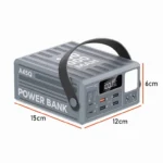 پاور بانک 100000 میلی آمپر سوپر فست شارژ کانفلون مدل konfulon A45Q