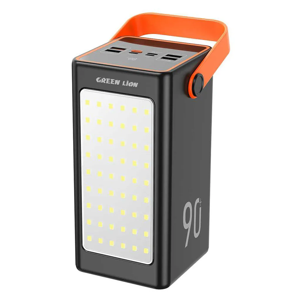 پاوربانک ۹۰۰۰۰ میلی‌آمپر گرین لاین مدل Thunder 90