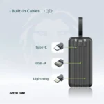 پاوربانک 50000 میلی‌آمپر ساعت گرین لاین مدل Green Line Power Tank - تصویر 4