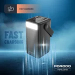 پاور بانک پرودو 50000 میلی‌آمپر ساعت مدل Porodo Lara PDPBJ281