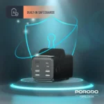 پاور بانک پرودو 50000 میلی‌آمپر ساعت مدل Porodo Lara PDPBJ281