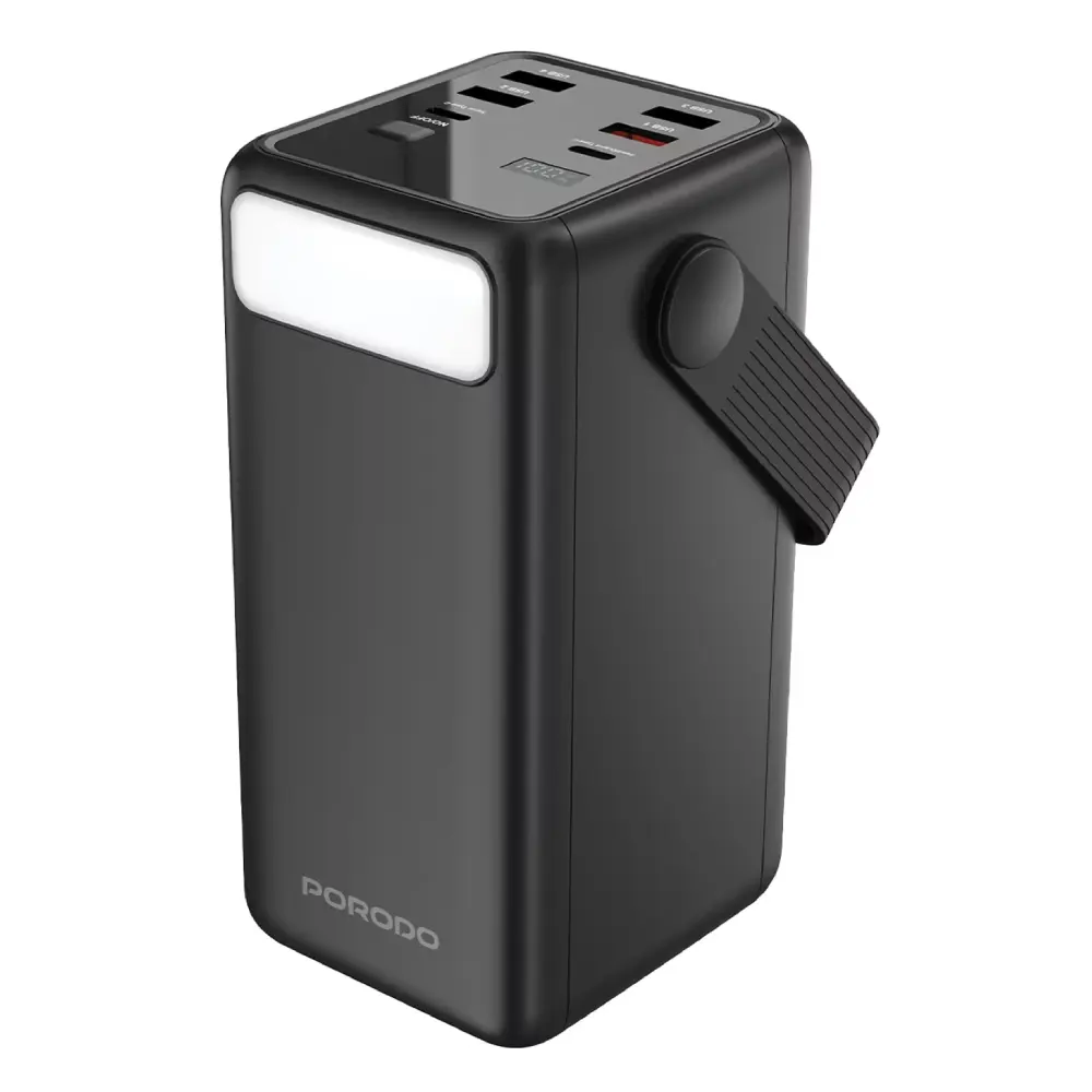 پاور بانک پرودو 50000 میلی‌آمپر ساعت مدل Porodo Lara PDPBJ281