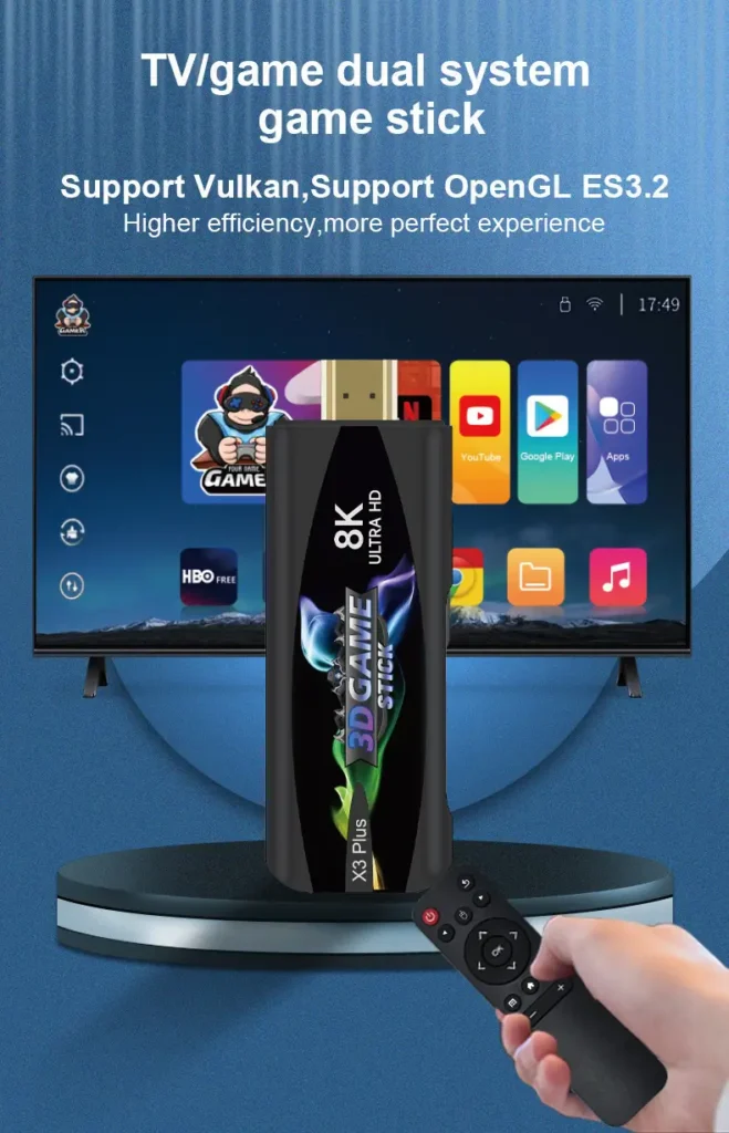 کنسول بازی مدل Game Stick X3 Plus