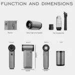 جت فن و دمنده و جارو شارژی ویولنت مدل Violent F72